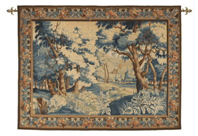 Verdure au Grande Foret Antique Original Tapestry - 200 x 264 cm (6’7” x 8’8”)