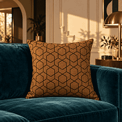 Deco Bronze Tapestry Cushion - 46x46cm (18"x18")