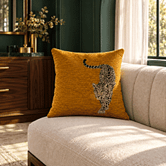Saffron II Tapestry Chenille Cushion - 46x46cm (18"x18")