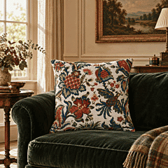Heirloom I Tapestry Cushion - 46x46cm (18"x18")