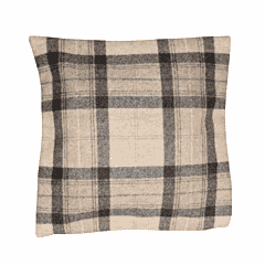 Sandstone 100% Wool Cushion with Feather Filler - 43x43cm (17"x17") - Last Piece Remaining!