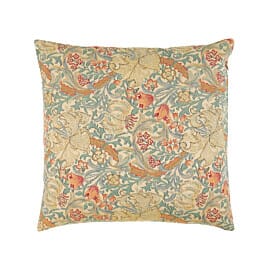 Golden Lily Light Tapestry Cushion - 46 x 46cm