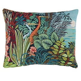 Tropical Birds III Tapestry Cushion - 38x46cm (15"x18")
