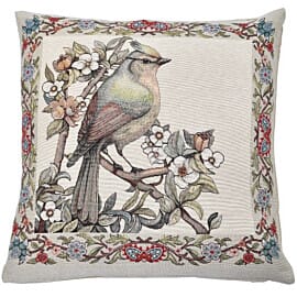 Morris Bird I Tapestry Cushion - 46x46cm (18"x18")