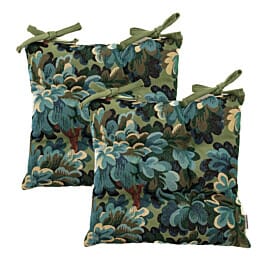Verdure Woven Outdoor Seat Cushions - Set of 2 - 40 x 40 cm (16" x 16")