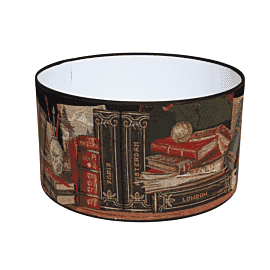 Library Tapestry Lampshade - D.40 x H.22cm