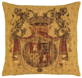 Blazon-Chenille Tapestry Cushion - 43x43cm (17"x17")