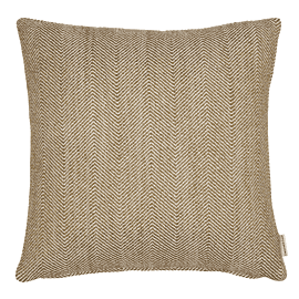 Moss Herringbone Woven Cushion - 42x42cm (17"x17")