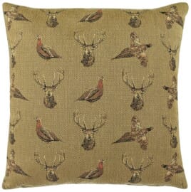 Highland Earth Tapestry Cushion - 46x46cm (18"x18")