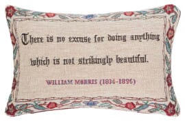 Strikingly beautiful Fibre Filled Tapestry Cushion - 20x32cm (8"x13")