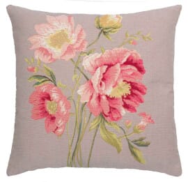 Japanese Flowers I Regular Cushion with filler - 46x46cm (18"x18")