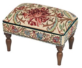 Artichoke Upholstered Stool