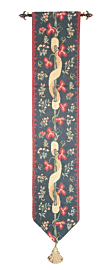 Medieval Flowers Tapestry Banner - 169 x 32cm (67" x 13") - Requires Rod Size 1 - Last Piece Remaining!
