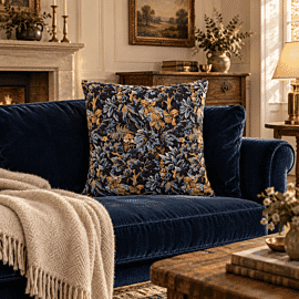 Verdure Oak Tapestry Cushion - 46x46cm (18"x18")