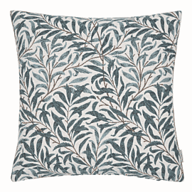 Willow Bough Blue Woven Cushion - 42x42cm (17"x17")