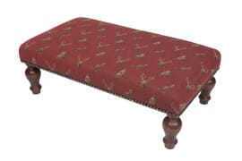 Highland Claret Large Stool