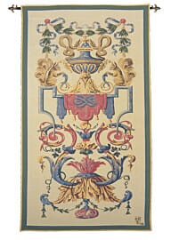 Arms of Vaux-le-Vicomte Tapestry - 165 x 95 cm (5'5" x 3'1") - Requires Rod Size 2