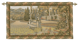 The Terrace (Without Loops) Loom Woven Tapestry - 62 x 110 cm (2'0" x 3'7") - Requires Rod Size 3
