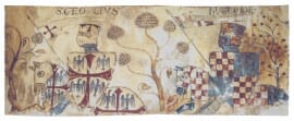 Medieval Knights Loom Woven Tapestry - 78 x 200 cm (2'7" x 6'7") - Requires Rod Size 5 - Last Piece Remaining