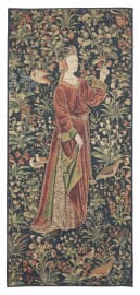 Noble Lady Loom Woven Tapestry - 146 x 67 cm (4'10" x 2'2") - Requires Rod Size 2