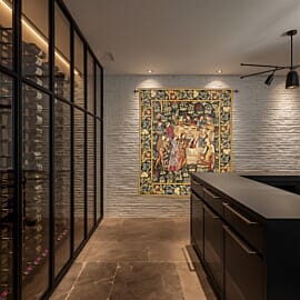 Medieval Winemaking Loom Woven Tapestry - 168 x 145 cm (5'6" x 4'9") - Requires Rod Size 4 - Last Piece Remaining!