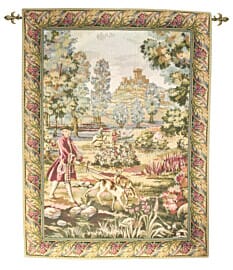 Country Huntsmen Loom Woven Tapestry - 117 x 88 cm (3'10" x 2'11") - Requires Rod Size 2 - Last Piece Remaining!