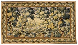 Verdure Audenarde Loom Woven Tapestry - 230 x 405 cm (7'7" x 13'4") - Requires Concealed Wooden Batten
