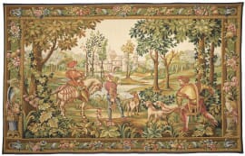 Le Retour au Château Tapestry - 178 x 280 cm (5'10" x 9'2" ) - Requires Rod Size 6