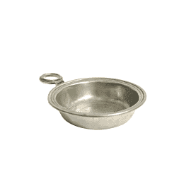 Engraved Pewter Coaster - Approx. H.3 x Dia.13 cm - Last Piece Remaining!