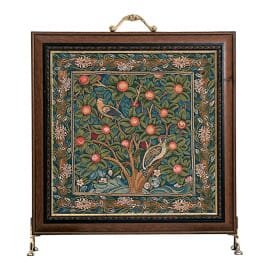 Woodpecker Tapestry Firescreen