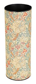 Golden Lily Light Tapestry Umbrella Stand