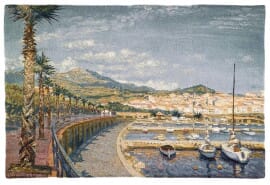 Marina Loom Woven Tapestry - 88x132cm (2'11"x4'4") - Requires Rod Size 4 - Last Piece Remaining!