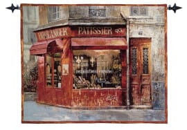 Boulanger-Patissier Loom Woven Tapestry - 95 x 136 cm (3'1" x 4'6") - Requires Rod Size 4