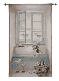 Estuary View Loom Woven Tapestry - 145 x 84 cm (4'9" x 2'9") - Requires Rod Size 2 - Last Piece Remaining!