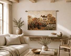 La Maison by Monet Loom Woven Tapestry - 3 Sizes Available