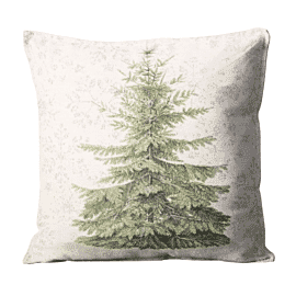 Christmas Tree Woven Cushion - 42x42cm (17"x17")