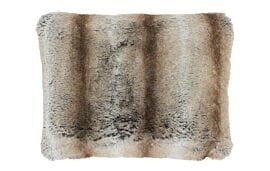Stag Faux Fur Cushion with Linen back - 33x55cm (15"x22")