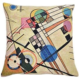 Kandinsky III Tapestry Cushion - 46x46cm (18"x18")