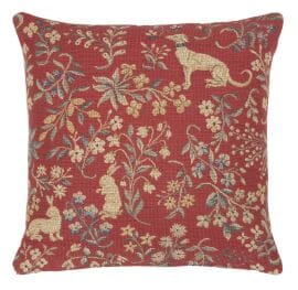 Cluny Mille-Fleurs Cushion with Feather Filler - 33x33cm (13"x13")