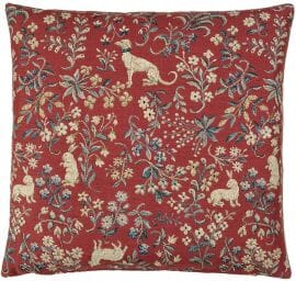 Cluny Mille-Fleurs Tapestry Cushion - 46x46cm (18"x18")