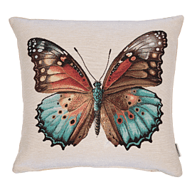 Butterfly Beauty Woven Cushion - 42x42cm (17"x17")