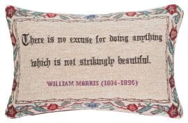 Strikingly beautiful Fibre Filled Tapestry Cushion - 20x32cm (8"x13")