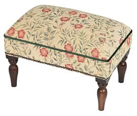 Morris Pimpernel Upholstered Stool