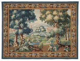 Verdure aux Herons Tapestry - 194 x 232 cm (6'4" x 7'7") - Requires Rod Size 6