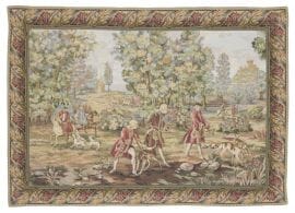 Chasse a la Campagne Loom Woven Tapestry - 88 x 144 cm (2'11" x 4'9") - Requires Rod Size 3 - Last piece remaining!