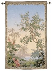 The Magnolia Tree Loom Woven Tapestry - 142 x 86 cm (4'8" x 2'10") - Requires Rod Size 2
