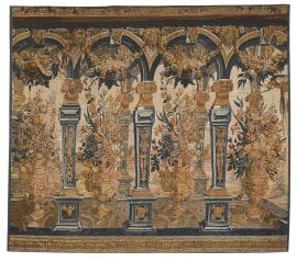 Colonnades Silkscreen Tapestry - 218 x 245 cm (7'2" x 8'0") - Requires Rod Size Size 6