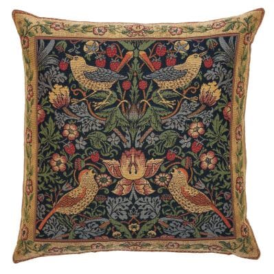 Strawberry Thief Classic Tapestry Cushion - 46x46cm (18"x18")