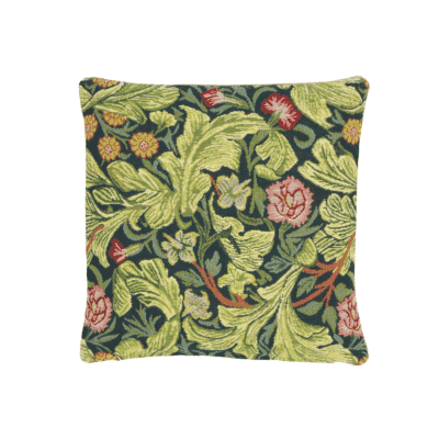 Leicester by Dearle Tapestry Cushion with Feather Filler - 33x33cm (13"x13")