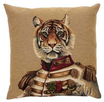 	Captain Tiger Tapestry Cushion - 46x46cm (18"x18")
